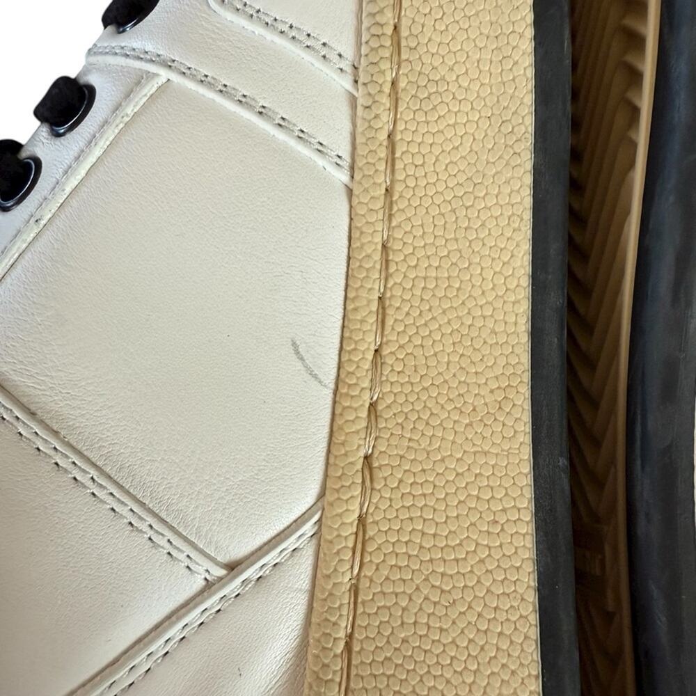 Saint Laurent  Lax Mid-top Leather Lace Up  Sneakers Trainers EU 38 US 8 - Picture 9 of 14